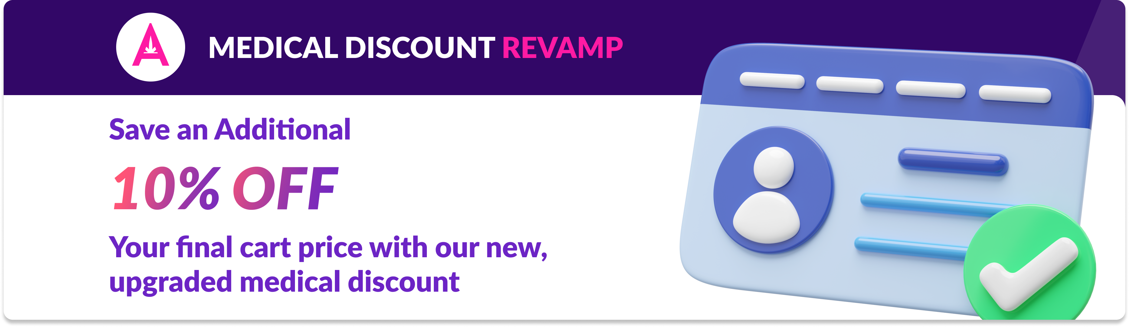 med discount revamp
